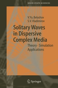 Abbildung von: Solitary Waves in Dispersive Complex Media - Springer