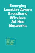 Cover: Emerging Location Aware Broadband Wireless Ad Hoc Networks - Springer