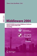 Cover: Middleware 2004 - Springer