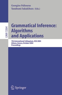Abbildung von: Grammatical Inference: Algorithms and Applications - Springer