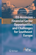 Cover: EU Accession - Financial Sector Opportunities and Challenges for Southeast Europe - Springer