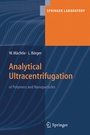 Cover: Analytical Ultracentrifugation of Polymers and Nanoparticles - Springer