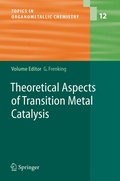 Cover: Theoretical Aspects of Transition Metal Catalysis - Springer