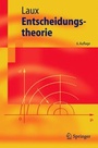 Cover: Entscheidungstheorie - Springer