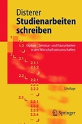 Cover: Studienarbeiten schreiben - Springer
