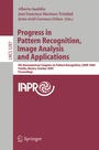 Cover: Progress in Pattern Recognition, Image Analysis and Applications - Springer