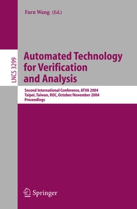 Enlarge image Cover: Automated Technology for Verification and Analysis - Springer