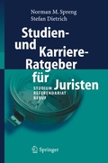 Bild: Studien- und Karriere-Ratgeber f&uuml;r Juristen - Springer