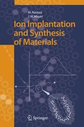 Cover: Ion Implantation and Synthesis of Materials - Springer