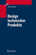 Cover: Design technischer Produkte, Produktprogramme und -systeme - Springer