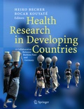 Cover: Health Research in Developing Countries - Springer