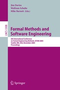 Cover: Formal Methods and Software Engineering - Springer