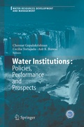 Cover: Water Institutions: Policies, Performance and Prospects - Springer