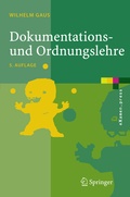 Cover: Dokumentations- und Ordnungslehre - Springer
