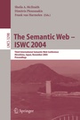 Cover: The Semantic Web - ISWC 2004 - Springer
