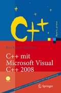 Cover: C++ mit Microsoft Visual C++ 2008 - Springer