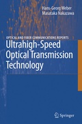Cover: Ultrahigh-Speed Optical Transmission Technology - Springer