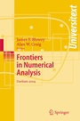 Cover: Frontiers of Numerical Analysis - Springer