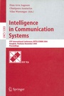 Cover: Intelligence in Communication Systems - Springer