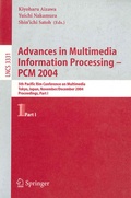 Cover: Advances in Multimedia Information Processing - PCM 2004 - Springer