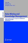 Cover: Data Mining and Knowledge Management - Springer