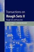 Cover: Transactions on Rough Sets II - Springer