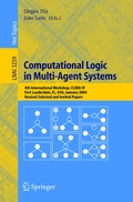 Cover: Computational Logic in Multi-Agent Systems - Springer