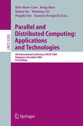 Cover: Parallel and Distributed Computing: Applications and Technologies - Springer
