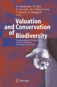 Enlarge image Cover: Valuation and Conservation of Biodiversity - Springer