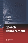 Cover: Speech Enhancement - Springer
