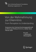 Cover: Von der Wahrnehmung zur Erkenntnis - From Perception to Understanding - Springer