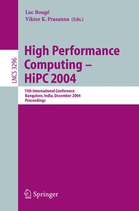 Enlarge image Cover: High Performance Computing - HiPC 2004 - Springer