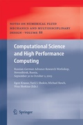 Cover: Computational Science and High Performance Computing - Springer