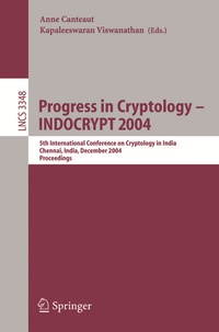 Abbildung von: Progress in Cryptology - INDOCRYPT 2004 - Springer