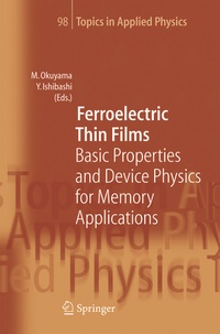 Abbildung von: Ferroelectric Thin Films - Springer