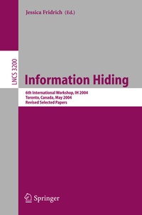 Abbildung von: Information Hiding - Springer