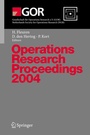 Cover: Operations Research Proceedings 2004 - Springer