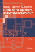 Cover: Elektronik f&uuml;r Ingenieure und Naturwissenschaftler - Springer