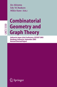 Enlarge image Cover: Combinatorial Geometry and Graph Theory - Springer