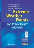 Cover: Extreme Weather Events and Public Health Responses - Springer