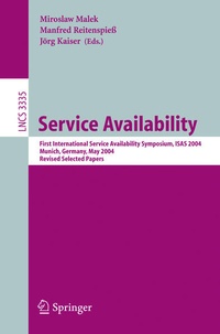 Enlarge image Cover: Service Availability - Springer
