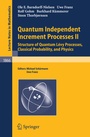 Cover: Quantum Independent Increment Processes II - Springer