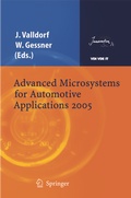 Cover: Advanced Microsystems for Automotive Applications 2005 - Springer
