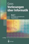 Cover: Vorlesungen &uuml;ber Informatik - Springer