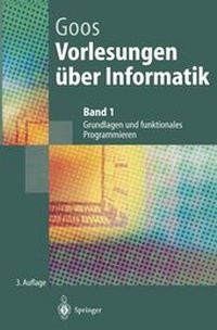 Enlarge image Cover: Vorlesungen über Informatik - Springer