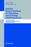 Cover: Intuitive Human Interfaces for Organizing and Accessing Intellectual Assets - Springer