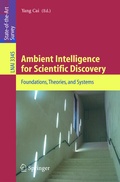 Cover: Ambient Intelligence for Scientific Discovery - Springer