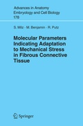 Cover: Molecular Parameters Indicating Adaptation to Mechanical Stress in Fibrous Connective Tissue - Springer