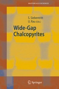Cover: Wide-Gap Chalcopyrites - Springer