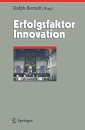 Cover: Erfolgsfaktor Innovation - Springer
